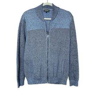 Express classic full zip sweater